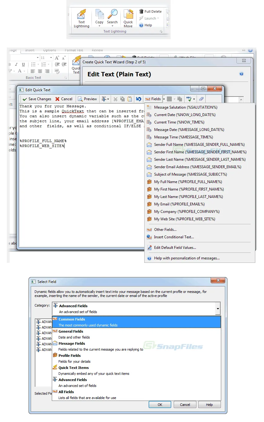 Text Lightning Ảnh chụp màn hình 2