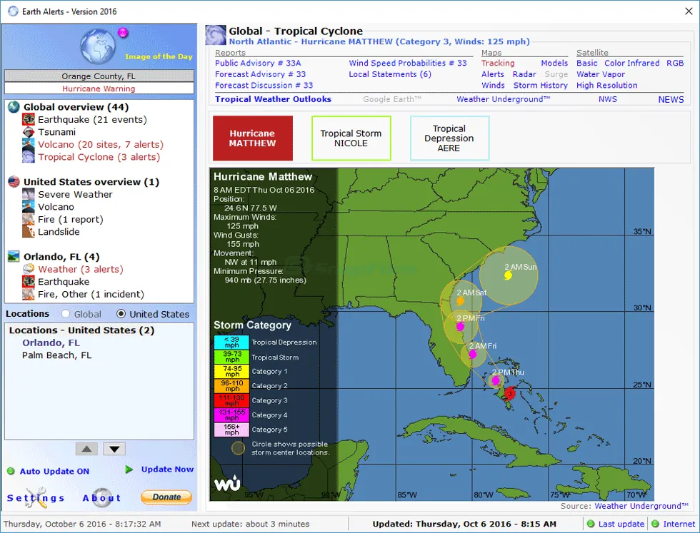 Earth Alerts Ảnh chụp màn hình 1