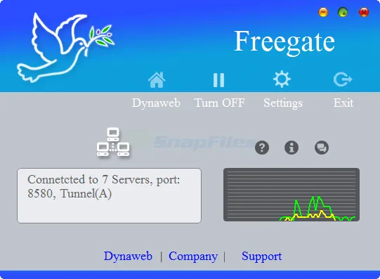 Freegate Ảnh chụp màn hình 1