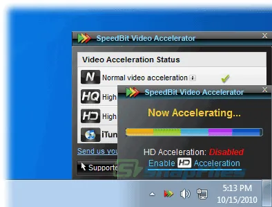 SPEEDbit Video Accelerator Ảnh chụp màn hình 2