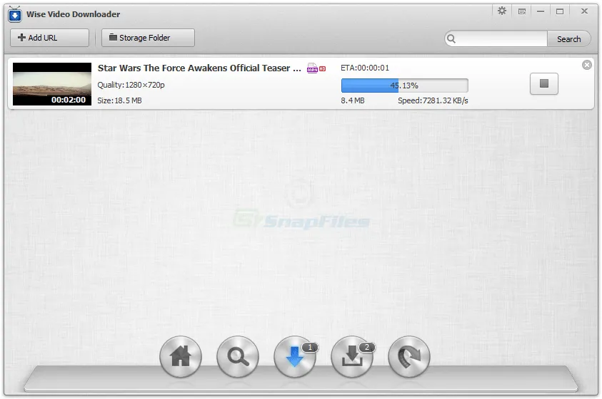 Wise Video Downloader Ảnh chụp màn hình 2