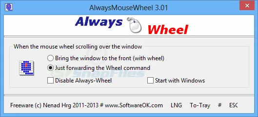 AlwaysMouseWheel Ảnh chụp màn hình 1