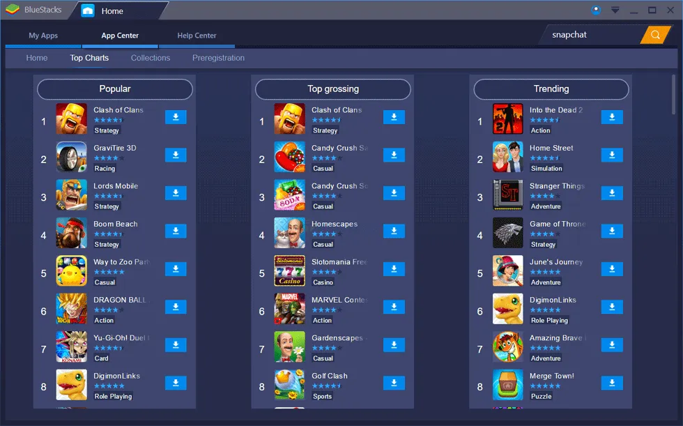 BlueStacks Ảnh chụp màn hình 2