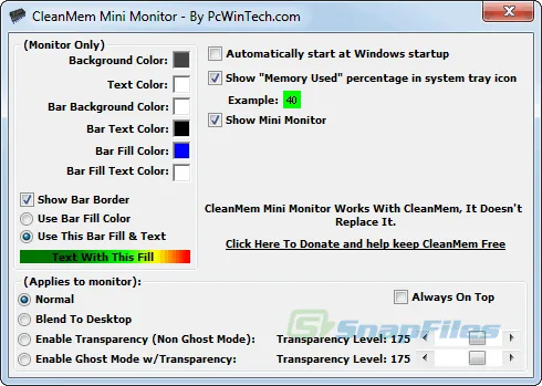 CleanMem Ảnh chụp màn hình 2