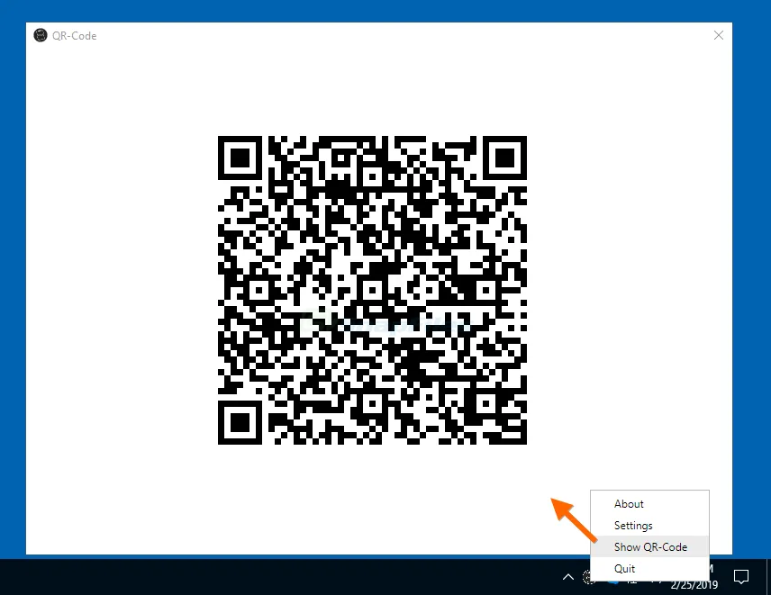 Clipboard to QR-Code Ảnh chụp màn hình 2