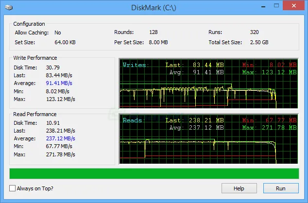 DiskMark Ảnh chụp màn hình 1