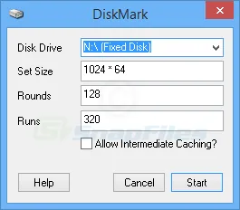 DiskMark Ảnh chụp màn hình 2