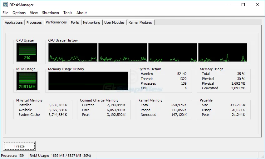 DTaskManager Ảnh chụp màn hình 2