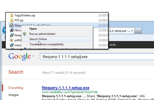 FileQuery Ảnh chụp màn hình 1