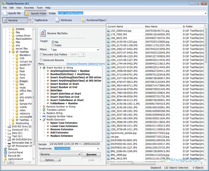 Flexible Renamer Ảnh chụp màn hình 1