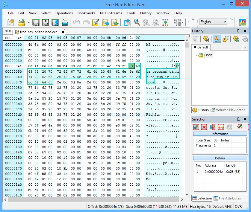 Free Hex Editor Neo Ảnh chụp màn hình 1