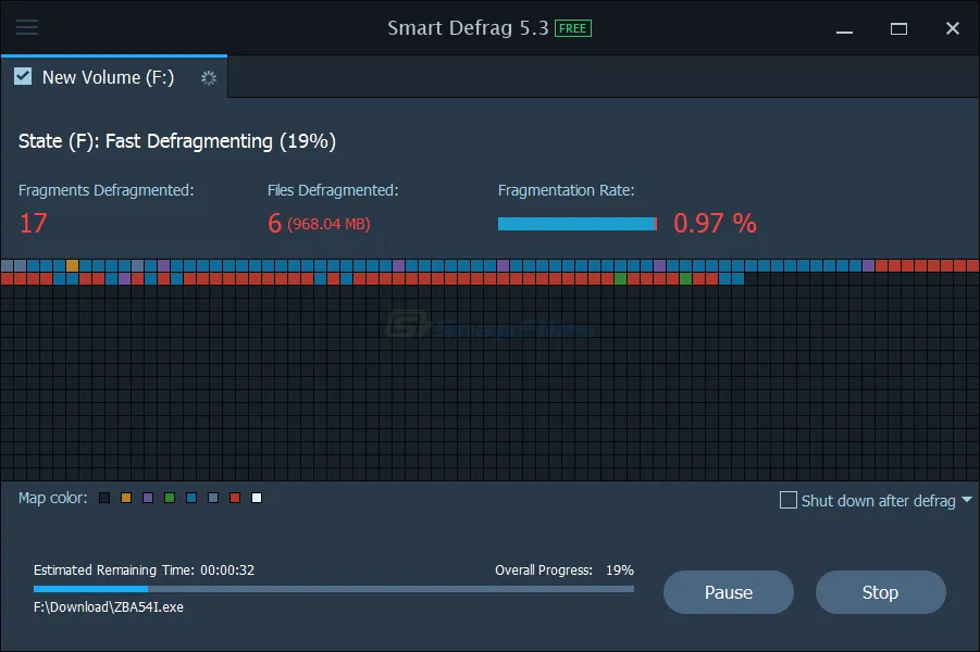 IObit Smart Defrag Ảnh chụp màn hình 2