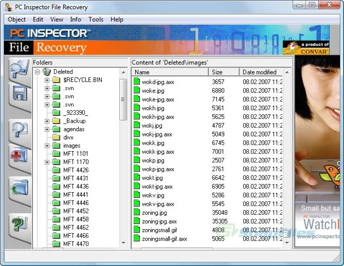 PC Inspector File Recovery Ảnh chụp màn hình 1