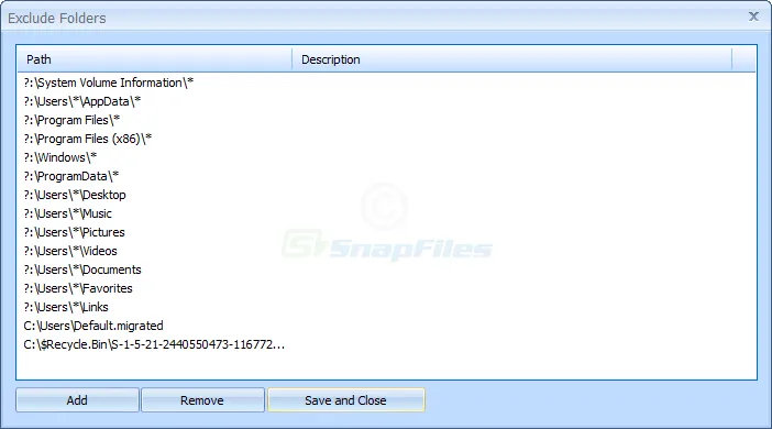 Puran Delete Empty Folders Ảnh chụp màn hình 2