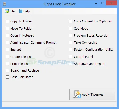 Right Click Enhancer Ảnh chụp màn hình 2