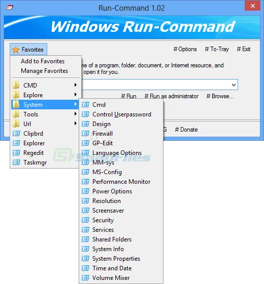 Run-Command Ảnh chụp màn hình 2