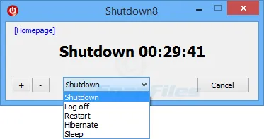 Shutdown8 Ảnh chụp màn hình 2