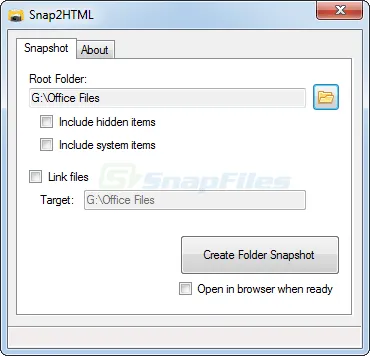 Snap2HTML Ảnh chụp màn hình 2