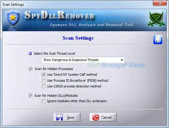 SpyDllRemover Ảnh chụp màn hình 2