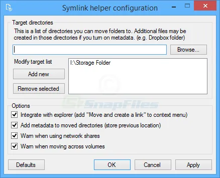 Symlink Helper Ảnh chụp màn hình 2