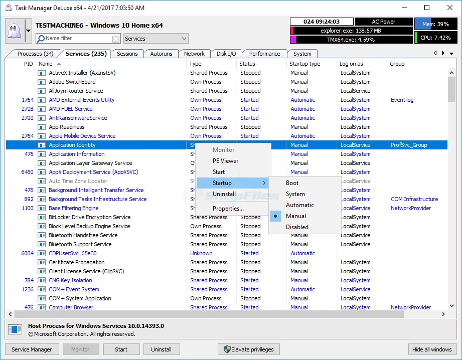 MiTeC Task Manager DeLuxe Ảnh chụp màn hình 2