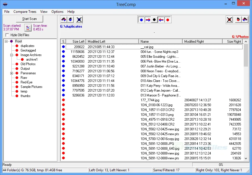 TreeComp Ảnh chụp màn hình 1