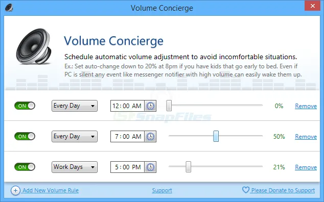 Volume Concierge Ảnh chụp màn hình 1